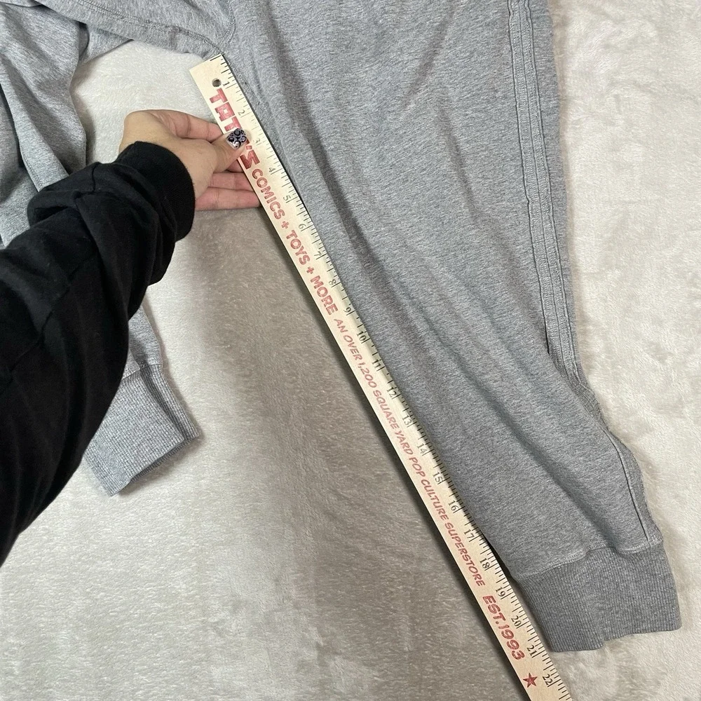 Lululemon‎ Jogger Sweatpants Womens 8 Grey Pink Drawstring Stretch Yoga Luxury
